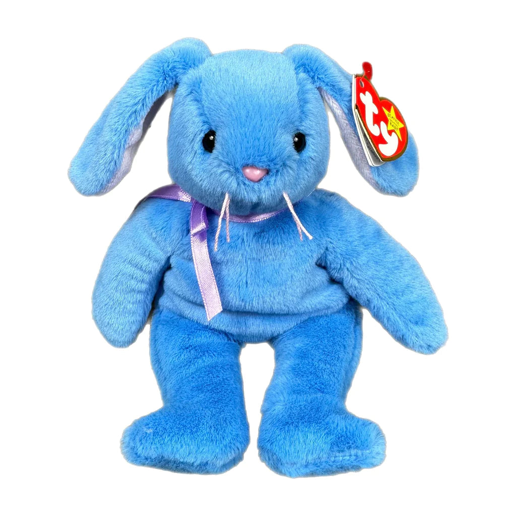 Ty Marsh Blue Bunny Beanie Baby