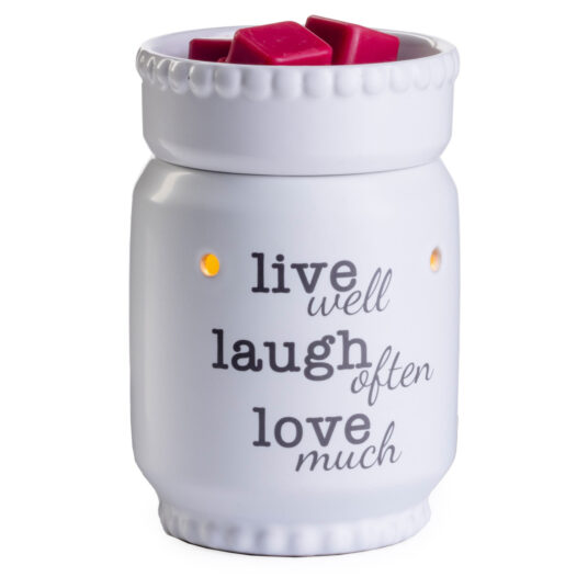 Live Love Laugh Illumination Candle Warmer