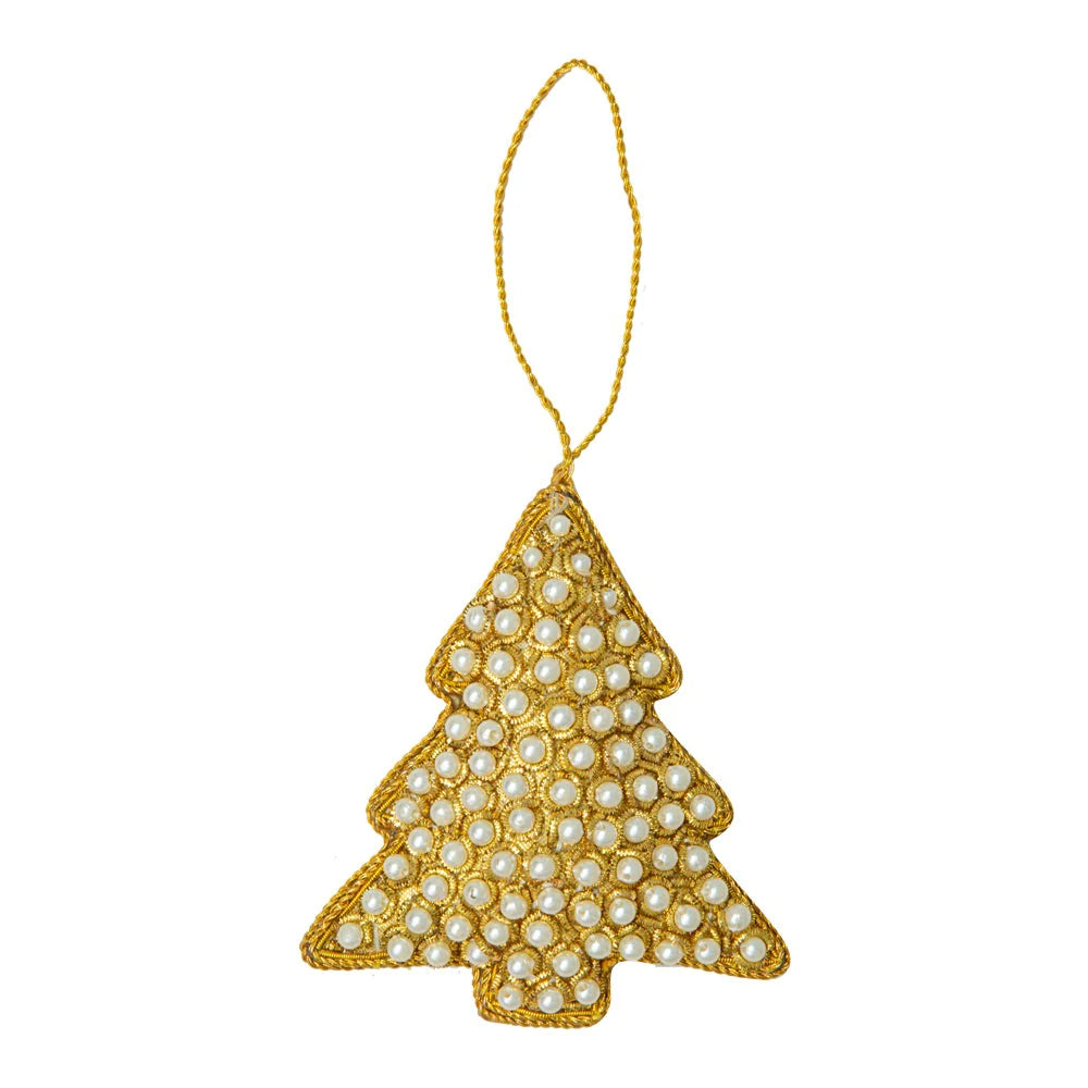 Myra Beaded Cheer Christmas Tree Ornament