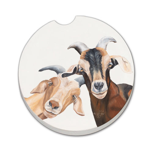 Goats Car Coaster