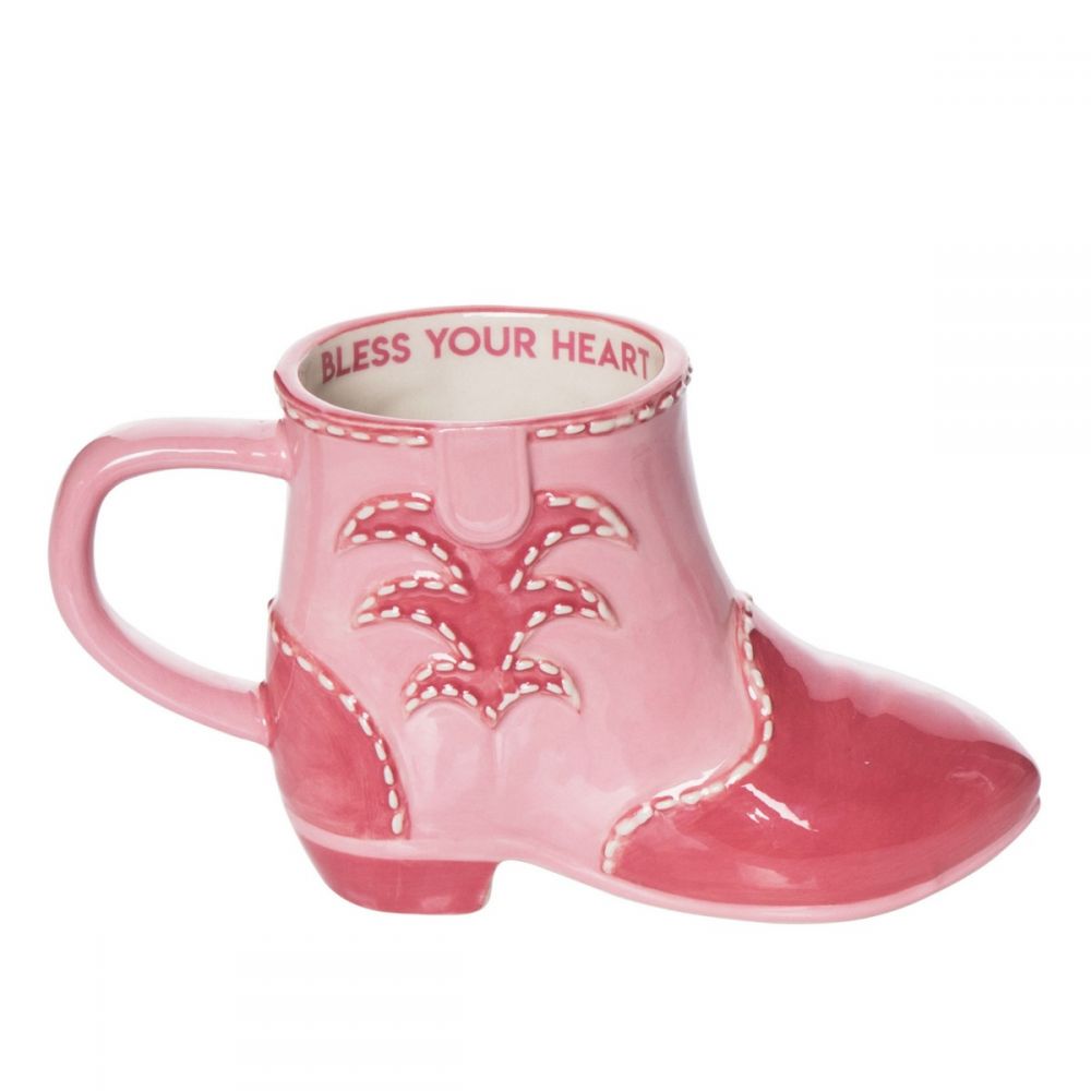 Ceramic Bless Your Heart Boot Mug