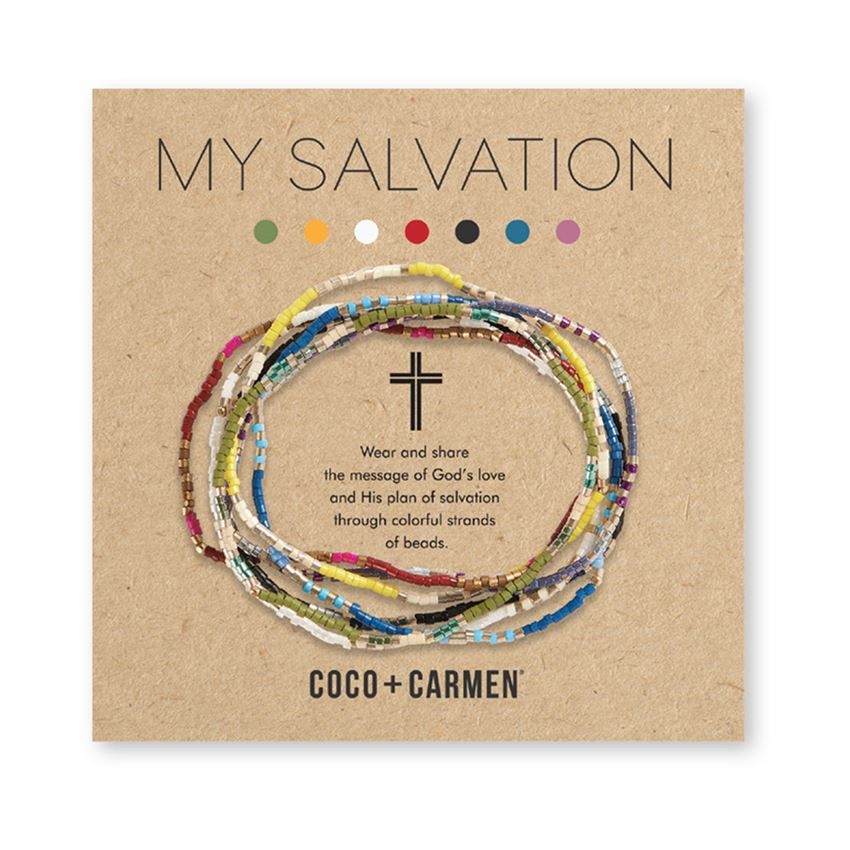 My Salvation Multi-Strand Gold Bracelet