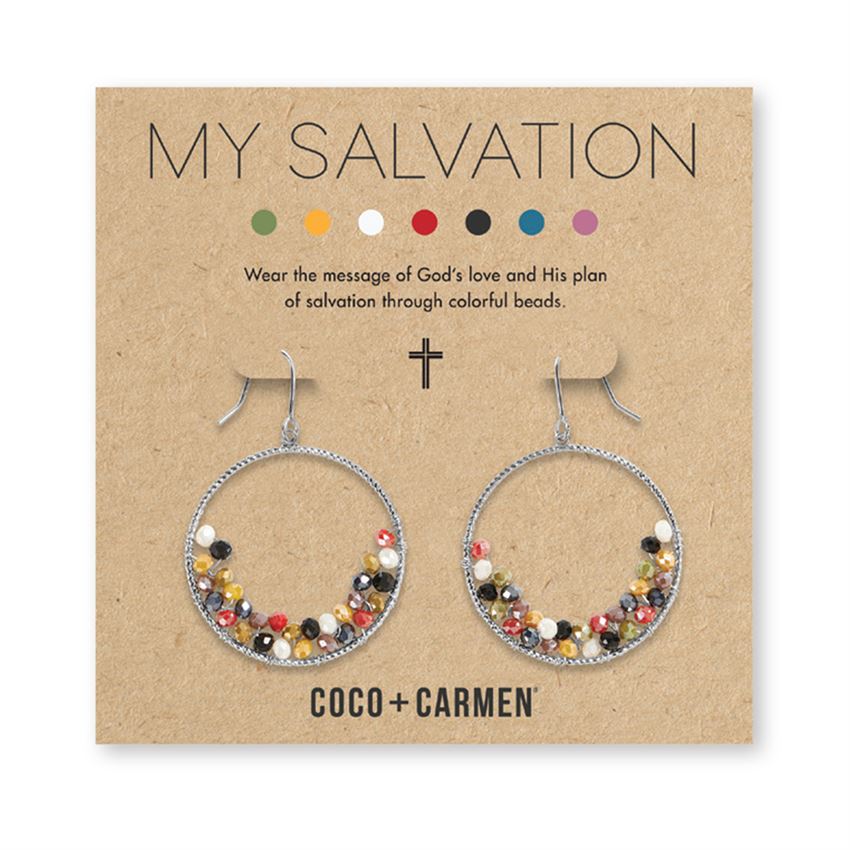 My Salvation Silver Earrings