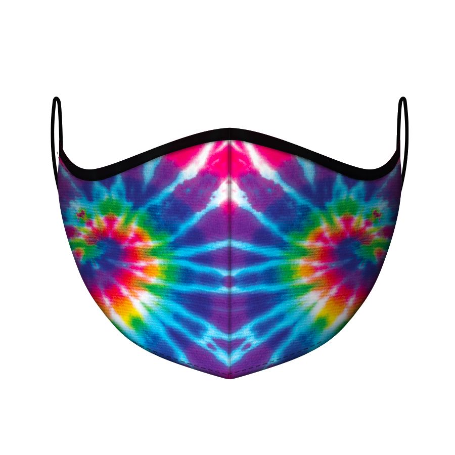 Tie-Dye Face Mask - One Size Fits Most - Ages 8+