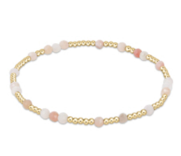 Enewton Pink Opal Gemstone Hope Unwritten Bracelet