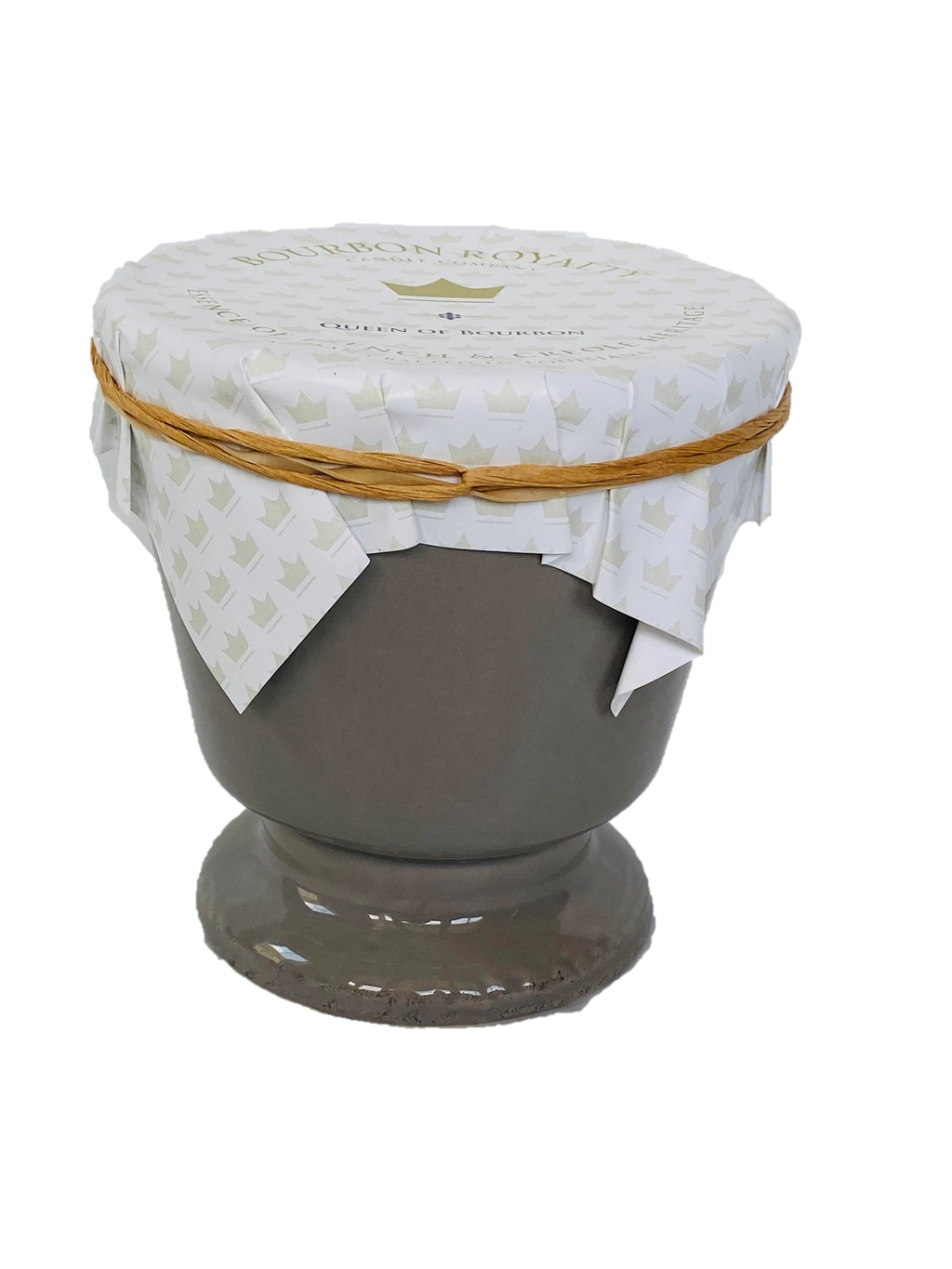 Bourbon Royalty White Linen 16 oz French Provincial Candle