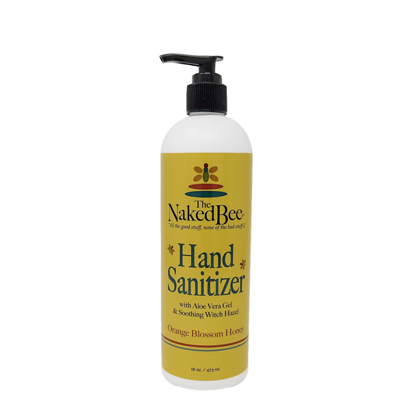 Naked Bee 16 oz Orange Blossom Honey Hand Sanitizer