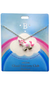 Unicorn Cloud Personalized Necklaces - A - K