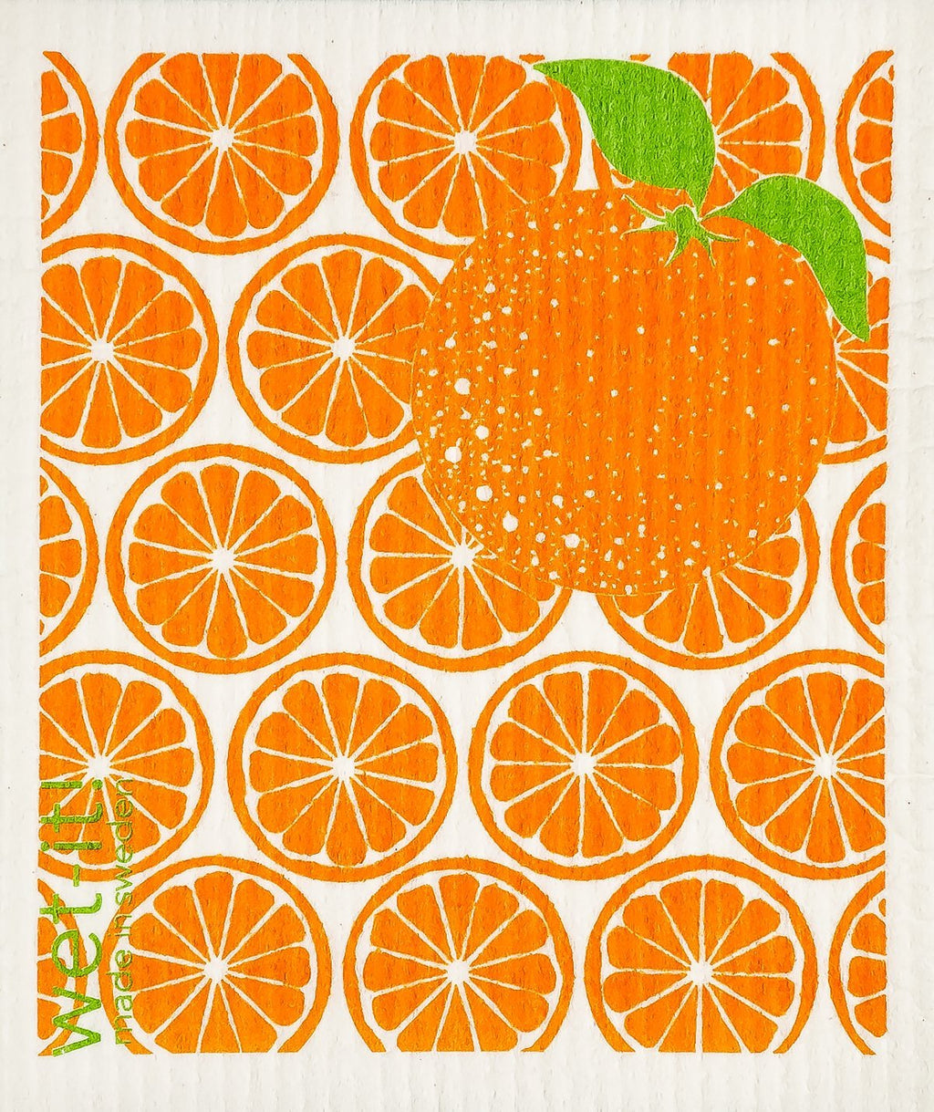 Orange Slices Wet-It Cloth