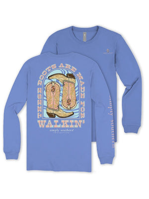 Walking Long Sleeves Simply Southern Tee