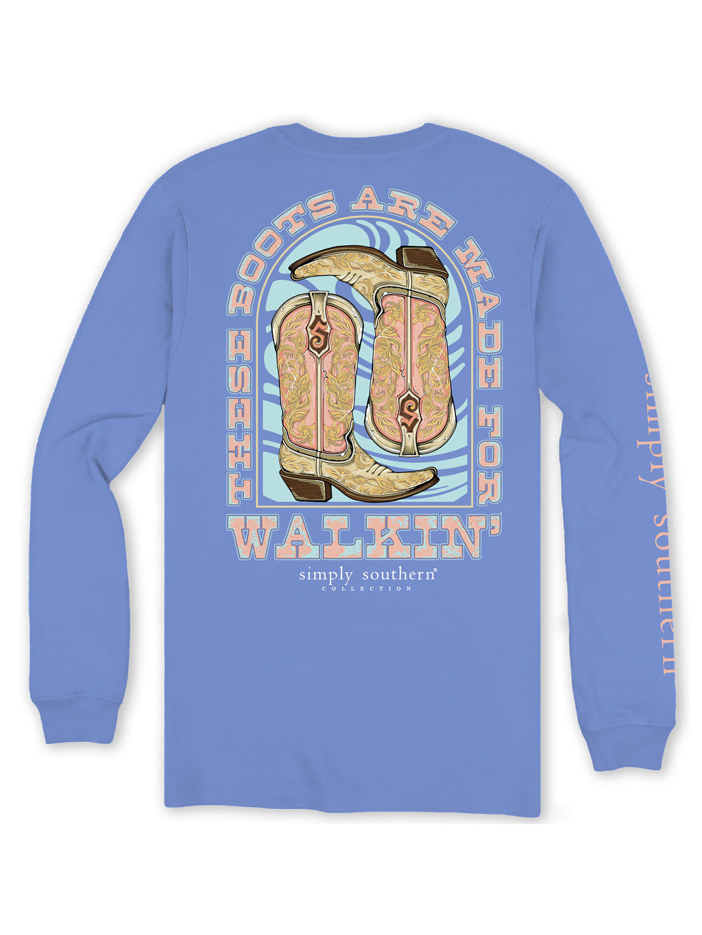 Walking Long Sleeves Simply Southern Tee