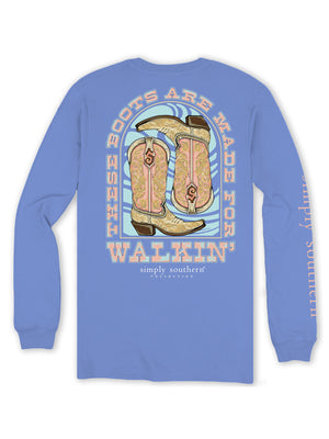 Walking Long Sleeves Simply Southern Tee