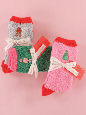 Simply Southern Christmas Soft & Cozy Socks