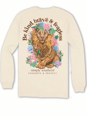 Brave Long Sleeve Simply Southern Tracker Tee