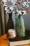 Sweet Grace Copper-Toned Mercury Glass Candle Collection #011