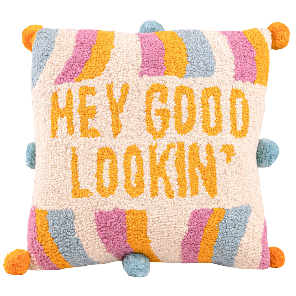 Hey Good Lookin' Simply Southern Accent Pillow