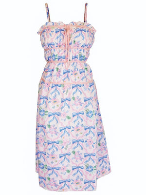 Ribbon Band Simply Southern Midi Dress