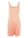 Coral Simply Southern Knit Romper