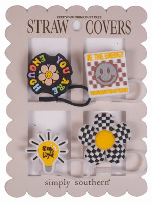 Light Simply Southern Straw Topper Set