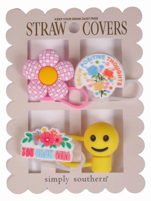 Positive Simply Southern Straw Topper Set