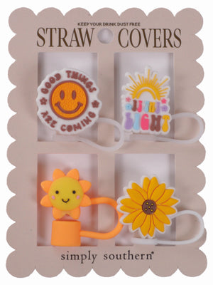 Sun Simply Southern Straw Topper Set