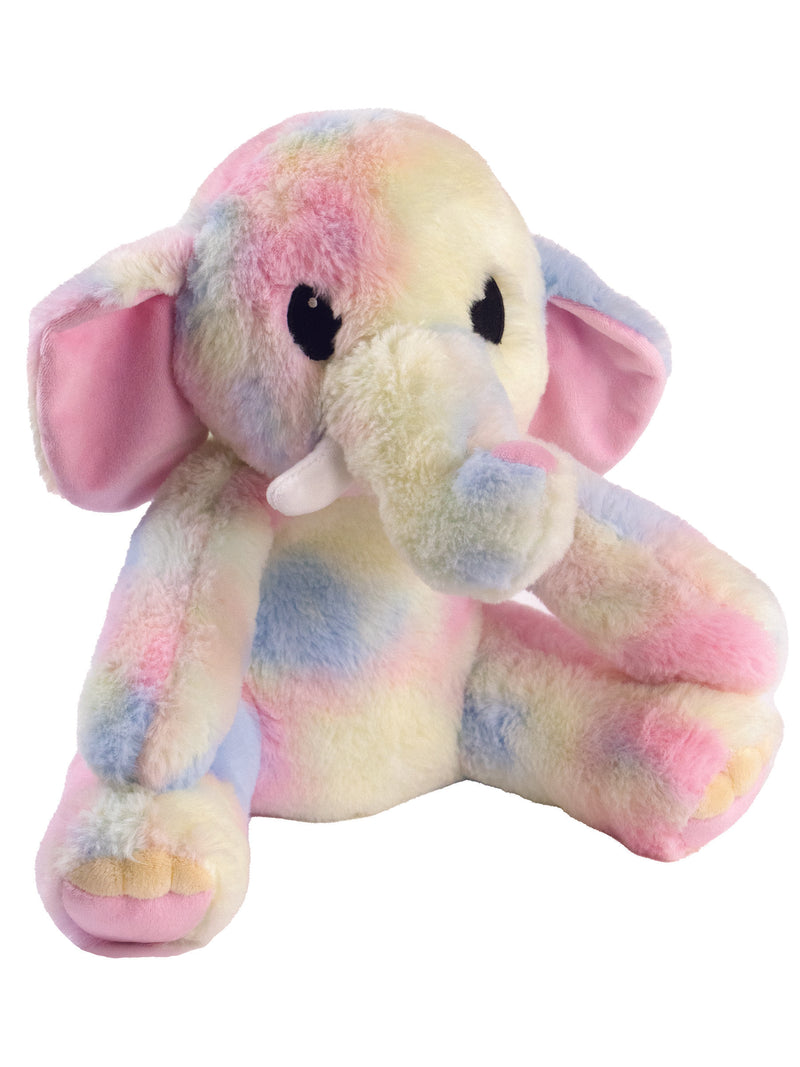 Tie Dye Elephant Simply Southern Tracking Plushie