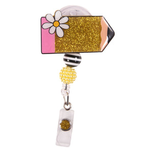 Pencil Simply Southern Badge Reel