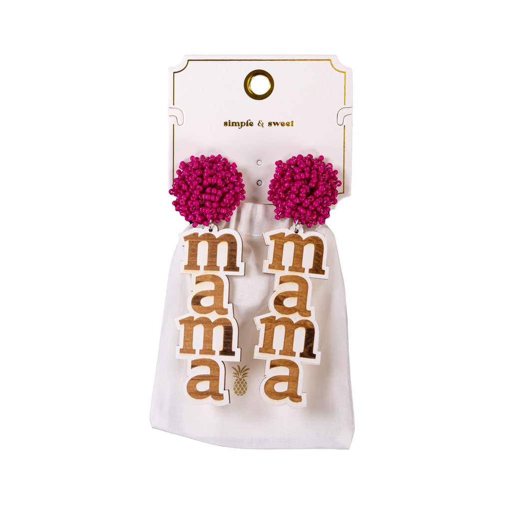 Mama Simply Southern Statement Earrings