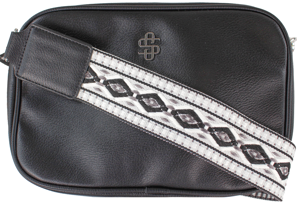 Black Simply Southern Crossbody Bag