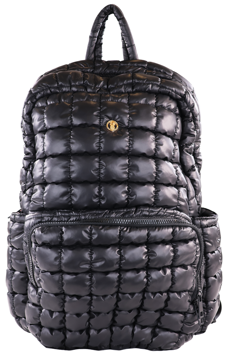 Black Simply Southern Puff Backpack Bag