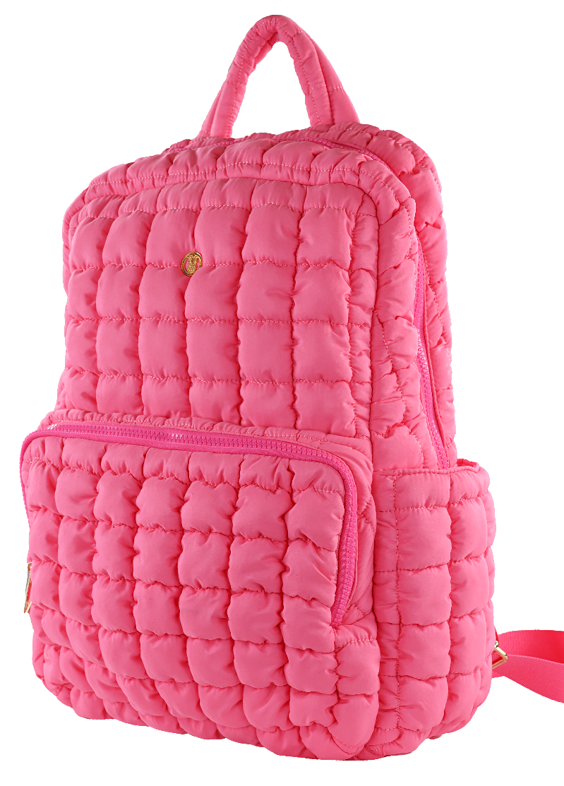 Pink Simply Southern Puff Backpack Bag