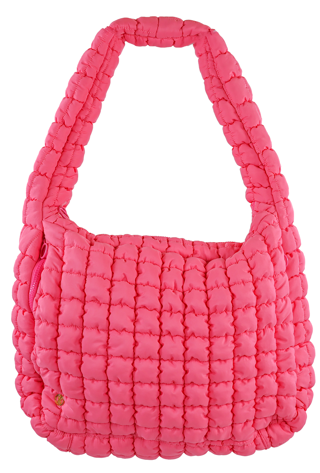 Pink Simply Southern Puff Hobo Bag