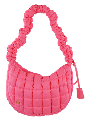 Pink Simply Southern Puff Shoulder Bag