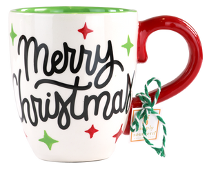 Merry Christmas Simply Southern Ceramic Mug