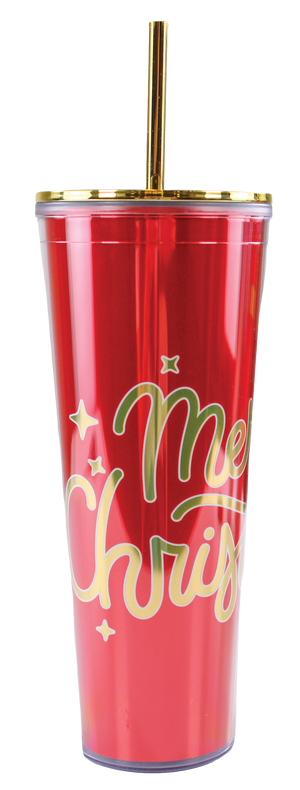 Merry Christmas Simply Southern 26 Oz Tumbler