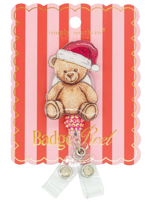 Bear Simply Southern Holiday Badge Reel