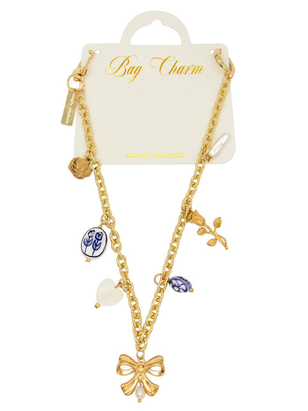 Coquette Simply Southern Chain Bag Charm