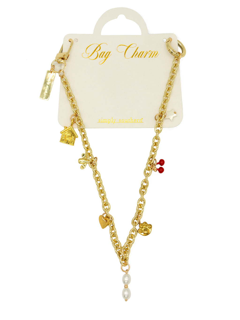 Everyday Simply Southern Chain Bag Charm