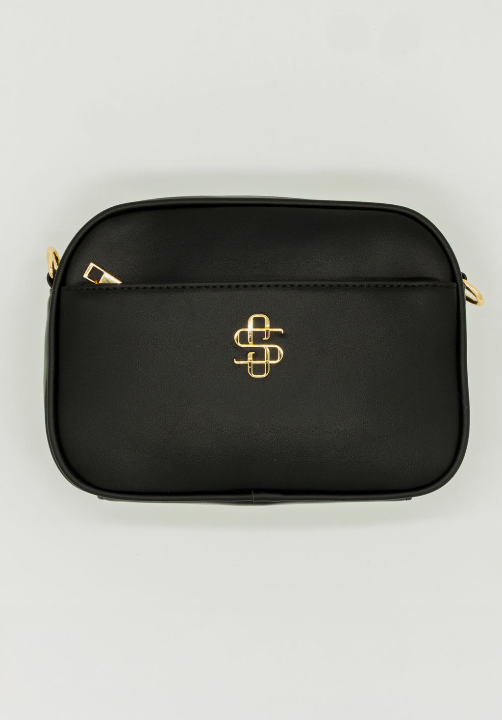 Black Ibza Simply Southern Leather Crossbody Bag