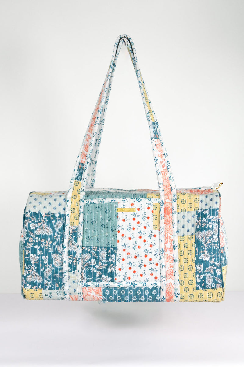 Quilted Pattern Quilted Simply Southern Duffle Bag