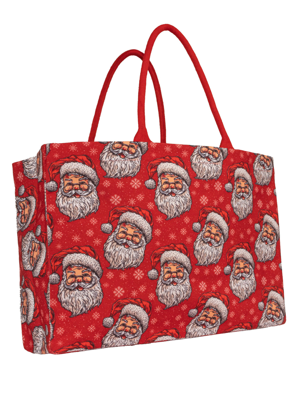 Santa Holiday Simply Southern Tote