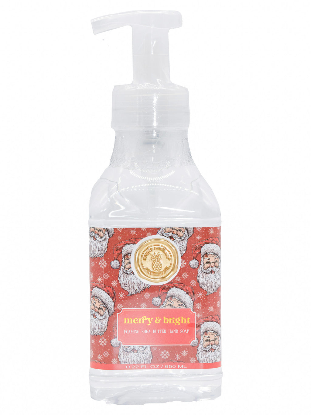 Merry & Bright Santa Simply Southern Luxury Foaming Hand Soap