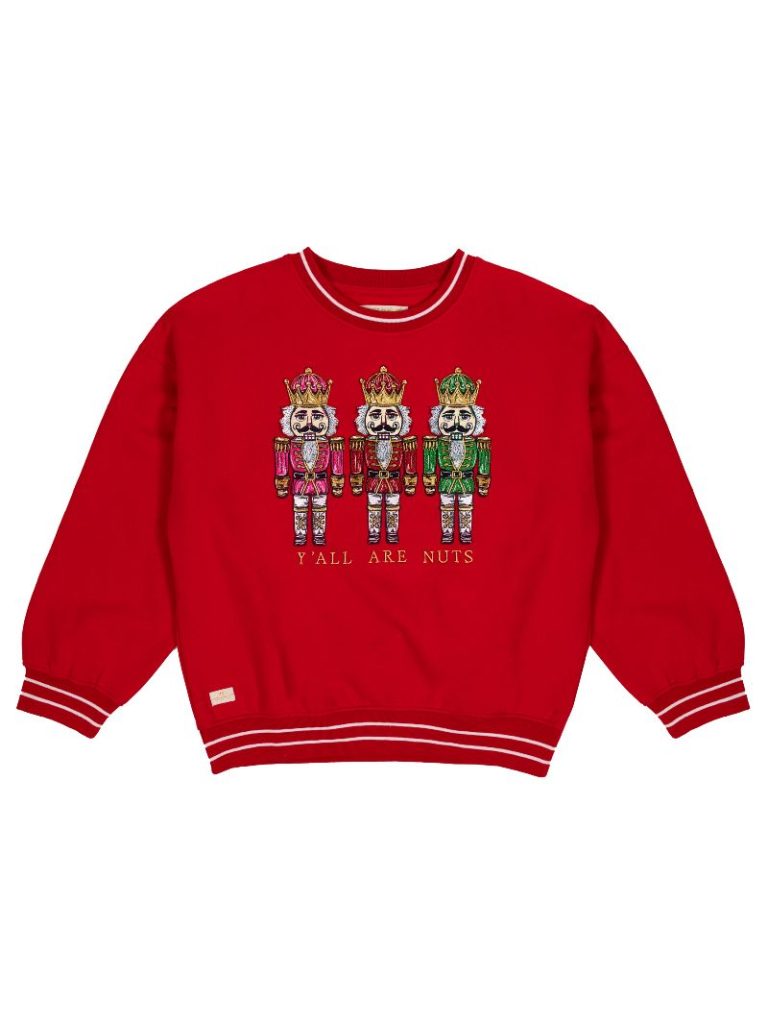 Nutcracker Simply Southern Holiday Varsity Crew