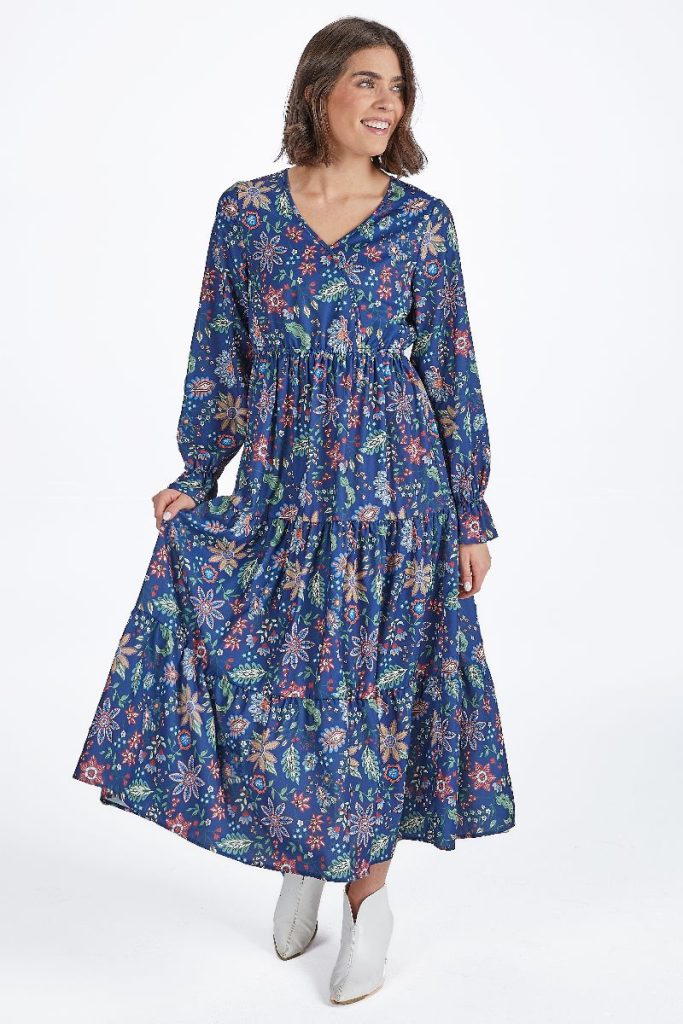 Mila Floral Simply Southern Maxi Dress