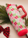 Dots Holiday Bows Simply Southern 40 oz Tumbler