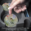 Feathered Friends Car Coaster