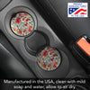 Americana Mood Floral Car Coaster