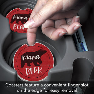 Mama Bear Car Coaster