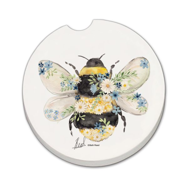 Beautiful Bee Car Coaster