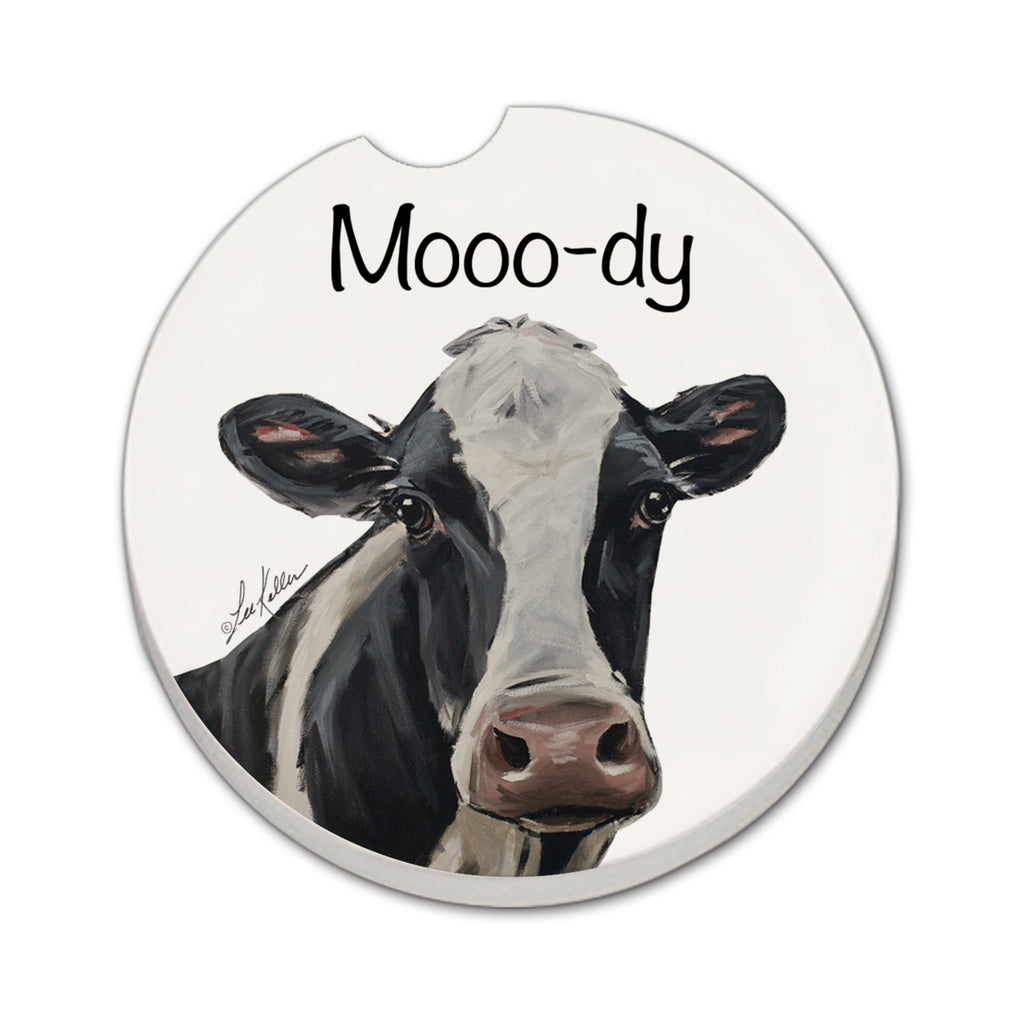 Moo-dy Cow Car Coaster